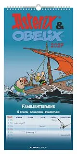 Kalender Asterix & Obelix 2027 von Albert Uderzo