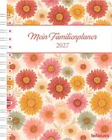 Kalender Familienplaner-Buch Flowers 2027 von 