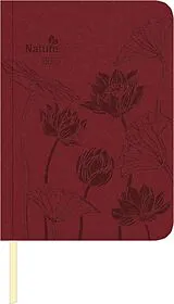 Fester Einband Wochen-Minitimer Flower 2027 von 