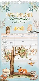 Kalender Familienplaner Tierzauber 2027 von 