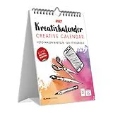 Kalender Kreativkalender Tischaufsteller hoch weiß 2027 von