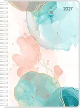 Kalender MyTimer Ringbuch Watercolor 2027 von 