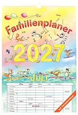 Kalender Familienplaner Cartoon 2027 von 