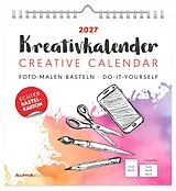 Kalender Kreativkalender M weiß 2027 von