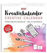 Kalender Kreativkalender S weiß 2027 von