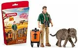 Schleich 81476 - Pocket Set, Forscher auf Exkursion, 5-teilig, Spielset Spiel
