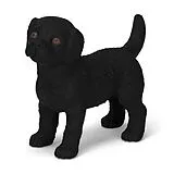 Schleich 14922 - Farm World, Schwarzer Labrador Retriever Welpe, schwarz, Tierfigur Spiel