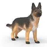 Schleich 14924 - Farm World, Deutscher Schäferhund Hündin, Tierfigur Spiel