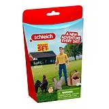 Schleich 81535 - Pocket Set, Piepmatz Parade, 6-teilig, Spielset Spiel