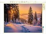 CALVENDO Puzzle Ein Motiv aus dem Kalender Thüringer Winterlandschaften | 1000 Teile Lege-Größe 64x48cm Foto-Puzzle für glückliche Stunden Spiel