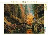CALVENDO Puzzle Edmundsklamm, Böhmische Schweiz | 1000 Teile Lege-Größe 64x48cm Foto-Puzzle für glückliche Stunden Spiel