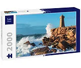 Lais Puzzle Leuchtturm von Ploumanach, Perros-Guirec, Bretagne 2000 Teile Spiel