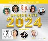 Various Artists CD + DVD Unsere Hits 2024