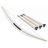 BestSaller 1203 - Kinder-Bogen-Set inkl. 3 Pfeile, Eschenholz, 90 cm, Holz-Bogen Spiel
