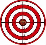 BestSaller 1210 - Zielscheibe, classic Spiel