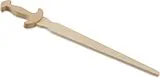 BestSaller 1107 - Römerschwert Aurelius, Birkenholz natur, 55cm, Holz-Schwert Spiel