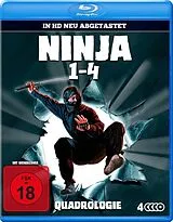 Ninja 1-4 Quadrologie Box-edition Blu-ray