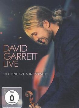 David Garrett Live-In Concert & in Private DVD