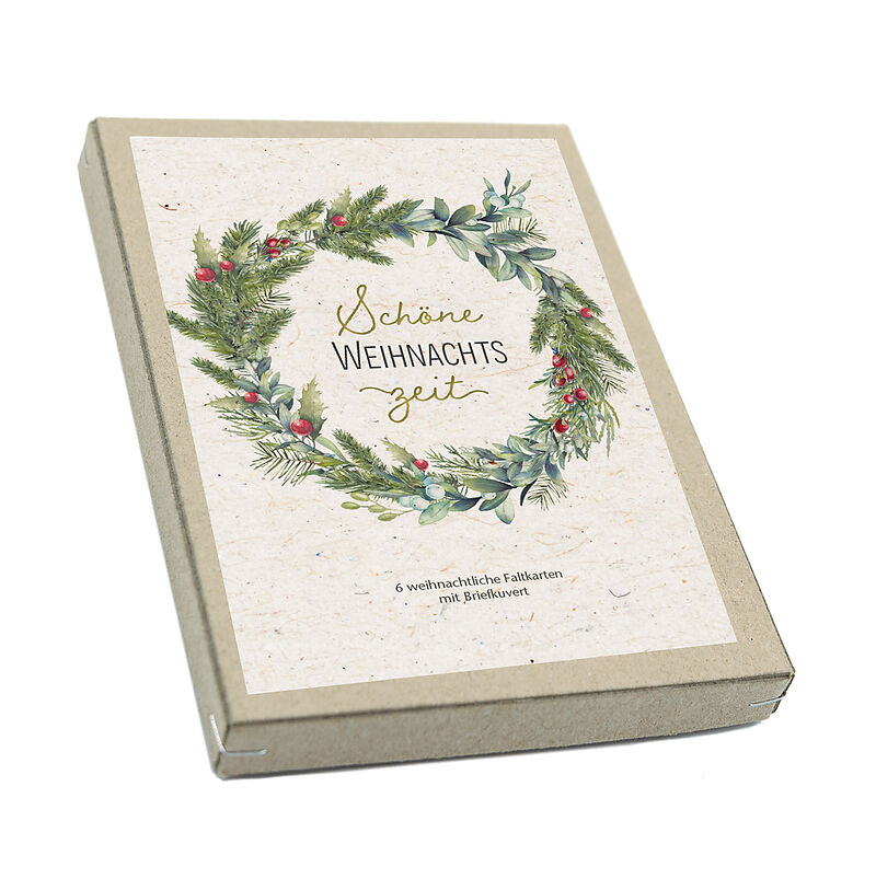 Kartenbox Weihnachten - Schöne Weihnachtszeit