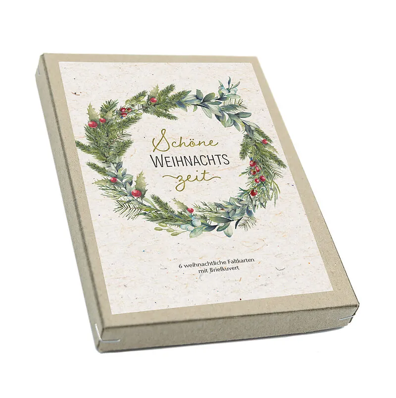 Kartenbox Weihnachten - Schöne Weihnachtszeit