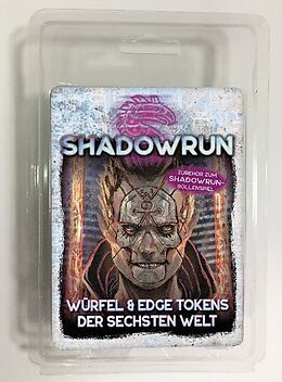 Shadowrun: Würfel & Edge Tokens der Sechsten Welt Spiel