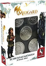 Midgard - Legenden von Damatu: Schicksalsmünzen (20er Set, silber) Spiel