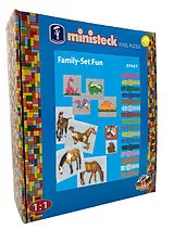 Ministeck Family-Set XL 1800 Teile Spiel