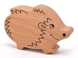 Holzrassel Igel Spiel