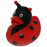 Badeente Marienkäfer Spiel