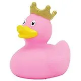 Badeente mit Krone rosa Spiel