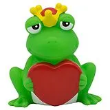 Badeente Frosch mit Herz Spiel