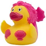 Badeente Meerjungfrau pink Spiel