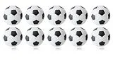 Winspeed Kickerball 35mm weiß/schwarz, 24g, 10er Set Spiel