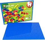 HUBELINO® Kugelbahn Grundplatte 560er, blau Spiel