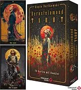 Fester Einband Bernsteinmond Tarot - 78 Tarotkarten und 80-seitiges Booklet von Hepie Bartkowski