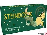 Fester Einband Sternzeichen Steinbock -- 40 Karten in Magnetschachtel mit Metallicfolie - Magische Messages von den Sternen von Ginny Chiara Viola