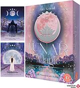 Fester Einband Lunar Magic Oracle - 40 Mooncards with Booklet (English), m. 1 Beilage von Alice Kendall