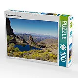 CALVENDO Puzzle Bergsee auf Gran Canaria | 1000 Teile Lege-Größe 64x48cm Foto-Puzzle für glückliche Stunden Spiel