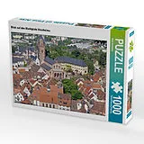 CALVENDO Puzzle Blick auf den Marktplatz Weinheims | 1000 Teile Lege-Größe 64x48cm Foto-Puzzle für glückliche Stunden Spiel