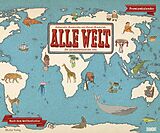 Kalender Alle Welt 2025  Landkarten-Kalender von DUMONT Kinder-Kalender Querformat 60 x 50 cm von Aleksandra Mizielinska, Daniel Mizielinski