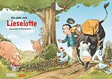 Kalender DUMONT - Die Kuh Lieselotte 2025 Wandkalender, 42x29,7cm, erfunden und illustriert von Alexander Steffensmeier, Kalender für Kinder von Alexander Steffensmeier