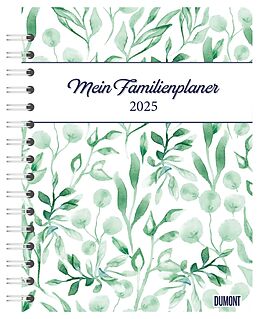 Kartonierter Einband DUMONT - Pattern 2025 Familienplaner-Buch, 17,5x23,1cm, Planer mit stabilem Schutzcover und 80 Notizkarten zum Heraustrennen, mit Haushaltstipps und vielen Sonderseiten von 