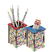Die kleine Raupe Nimmersatt - Twinbox Spardose oder Stiftehalter Spiel