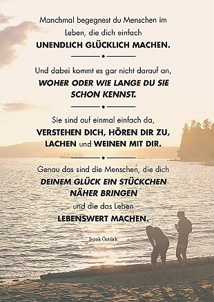 Die das Leben lebenswert machen Postkarte Glückwunschkarten online
