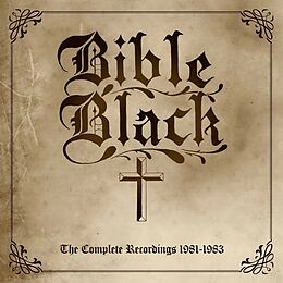 Bible Black Vinyl The Complete Recordings 1981-1983 (black Vinyl)