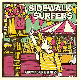 Sidewalk Surfers Vinyl Growing Up Is Mess (turquoise)