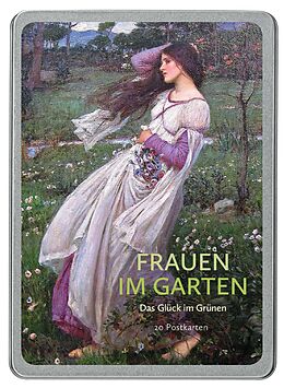 Postkartenbuch/Postkartensatz Frauen im Garten von 