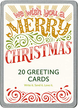 Postkartenbuch/Postkartensatz We wish you a Merry Christmas von 
