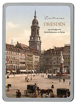 Postkartenbuch/Postkartensatz Dresden von 