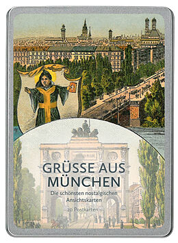 Postkartenbuch/Postkartensatz Grüße aus München von 